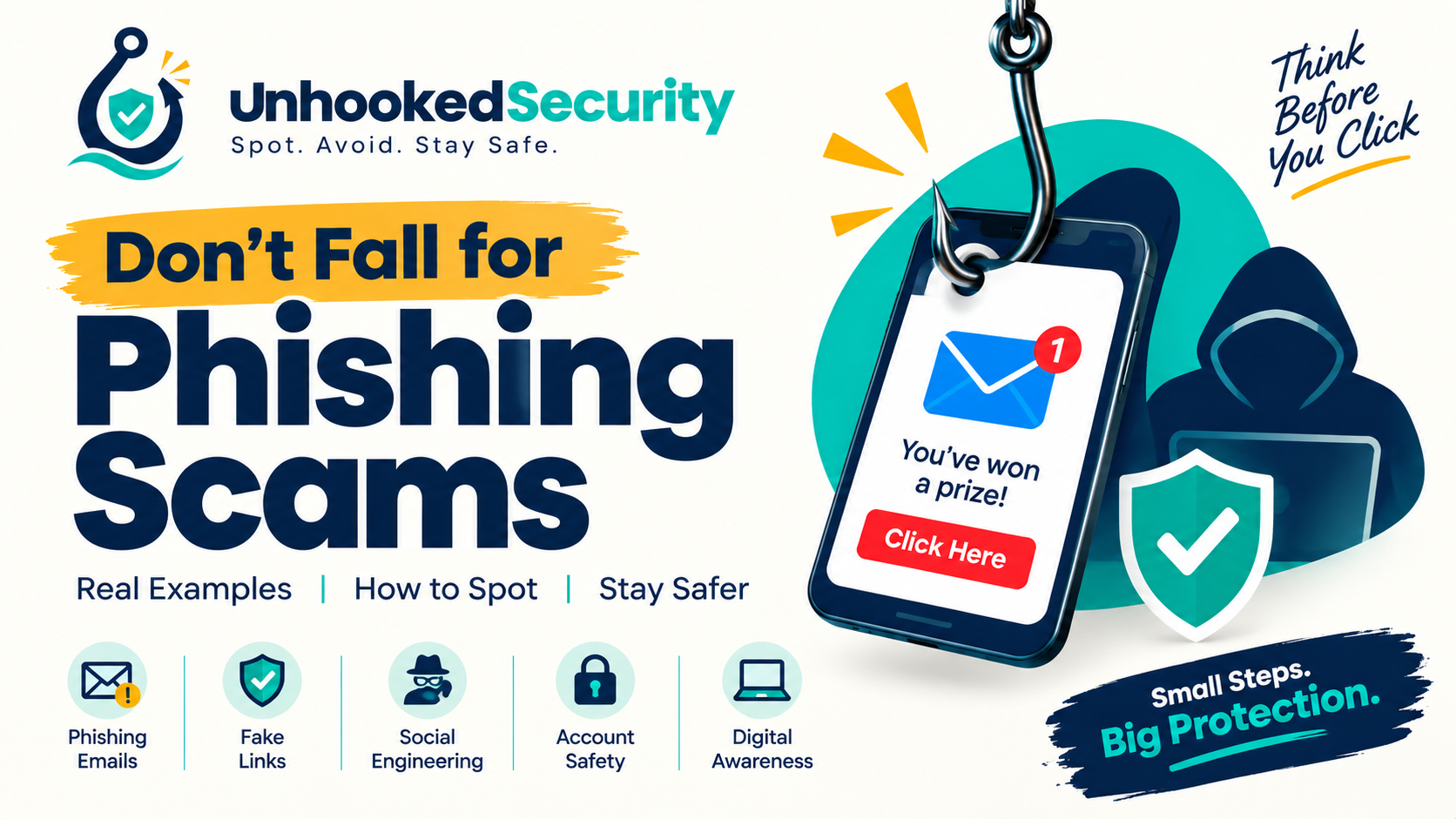 Don't Fall for Phishing Scams — UnhookedSecurity